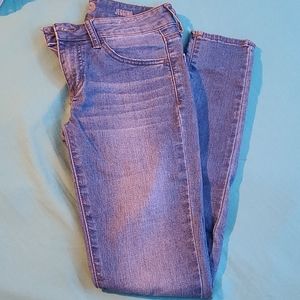 Low Rise Blue Jeggin